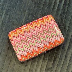 Hard case card holder